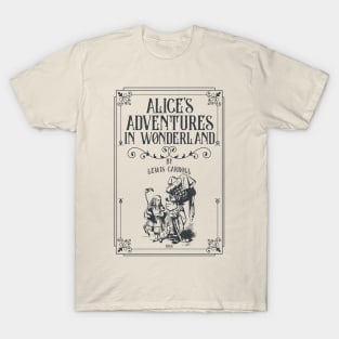 Alice in Wonderland - Lewis Carroll - Mad Hatter, White Rabbit, Cheshire Cat T-Shirt